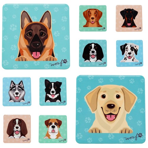 Drink coasters dog medium - dog,