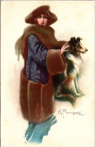 Franzoni woman fur - woman, coat