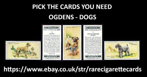 Ogdens dogs pick the - -, cards