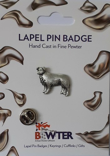Border collie dog pin - dog, pin,
