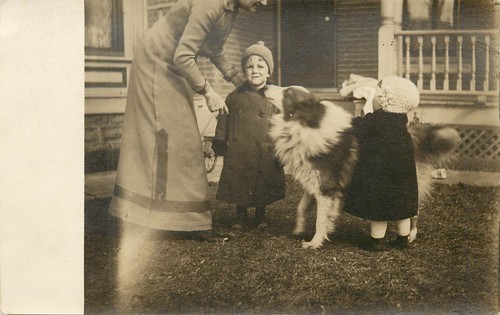 Rppc postcard mother - rppc,